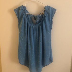 blue Lauren Conrad blouse
